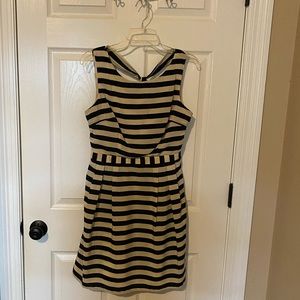 Sleeveless Striped Dress